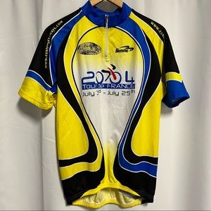 2004 Tour De france promotional cycling jersey biemme XXL